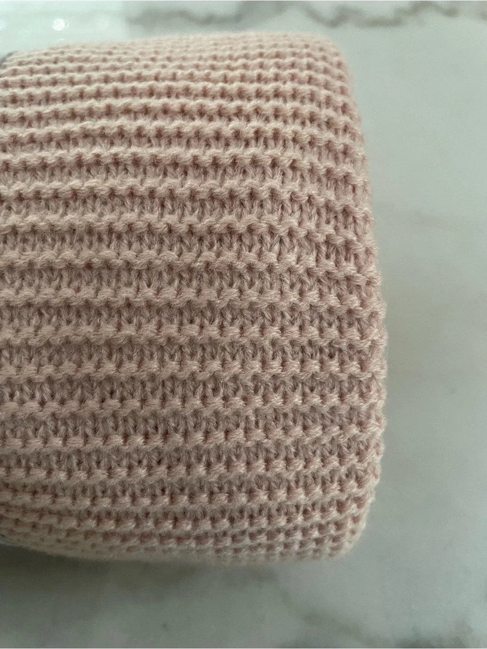 cloud island Pink Knit Blanket Pink Baby booties, baby shower gift #0209